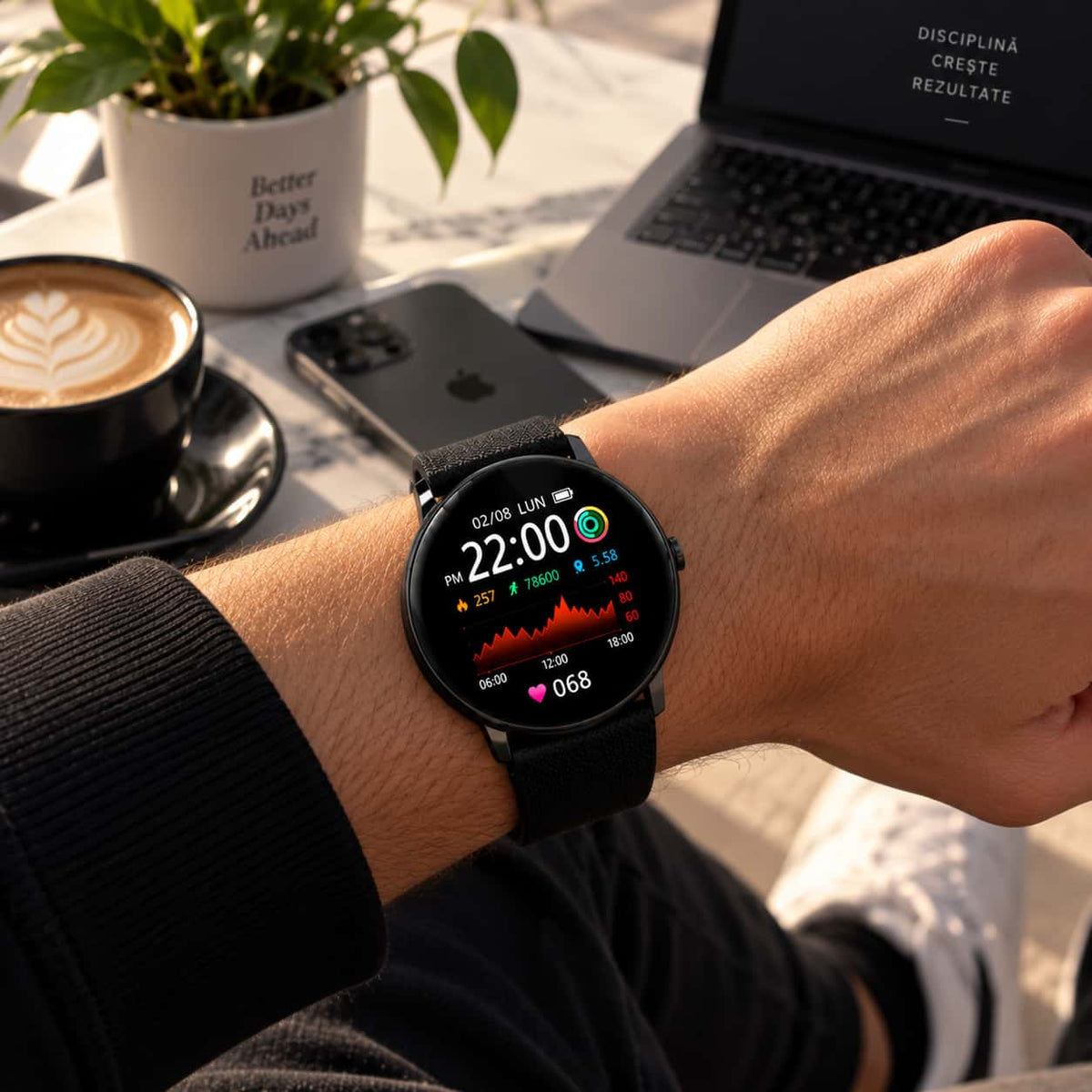 Ceas Smartwatch cu Bluetooth ActiveTime™