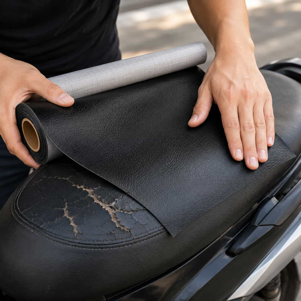 Rolă Piele Ecologică Autoadezivă PieleFix™ - 50 cm x 2 metri