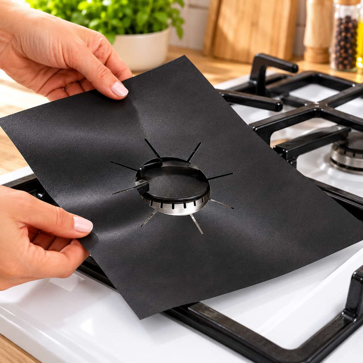 4+4 GRATIS, Set Folii Protecție Aragaz - CleanStove™
