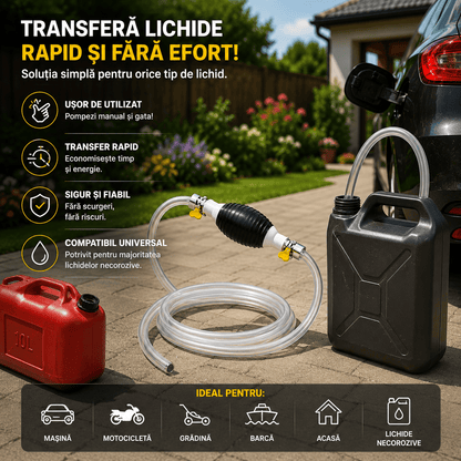 1+1 GRATIS - Pompă Transfer Lichide FlowMax™