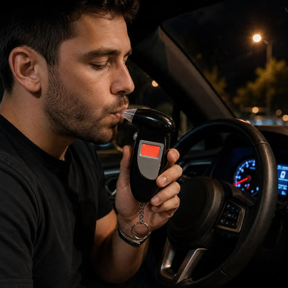 Alcooltest Portabil DriveSafe™– Verificare Rapidă a Alcoolemiei