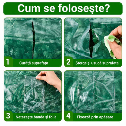 Bandă Adezivă Reparare Solar, 10 cm x 25 metri
