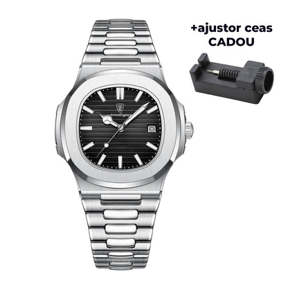 Ceas Elegant POEDAGAR™ cu finisaje premium