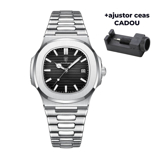Ceas Elegant POEDAGAR™ cu finisaje premium