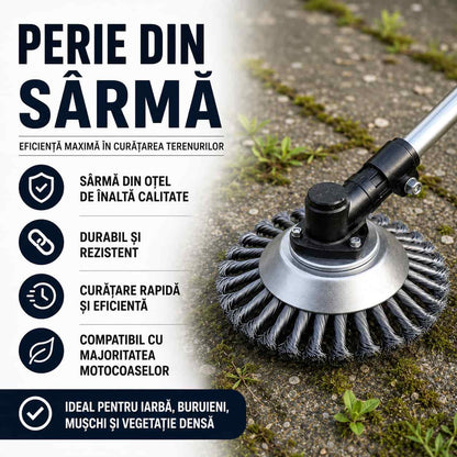 Perie De Sarma Pentru Motocoasa