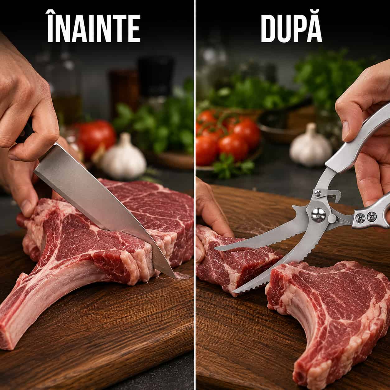 Foarfecă Premium Multifuncțională din Oțel Inoxidabil pentru Bucătărie