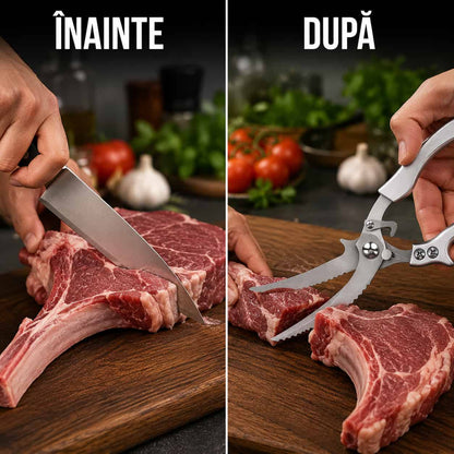 Foarfecă Premium Multifuncțională din Oțel Inoxidabil pentru Bucătărie