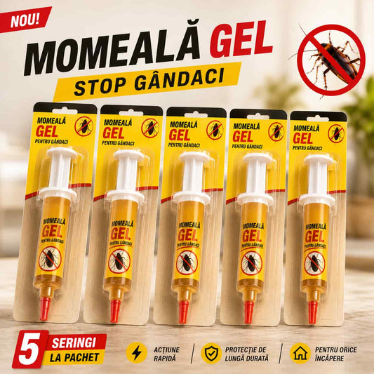 3+2 GRATIS, Seringi cu Gel Împotriva Gândacilor – 30 g/bucată