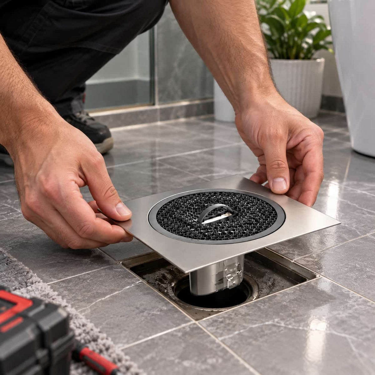 🚿 Scurgere pentru pardoseală anti-miros și insecte - FreshDrain™