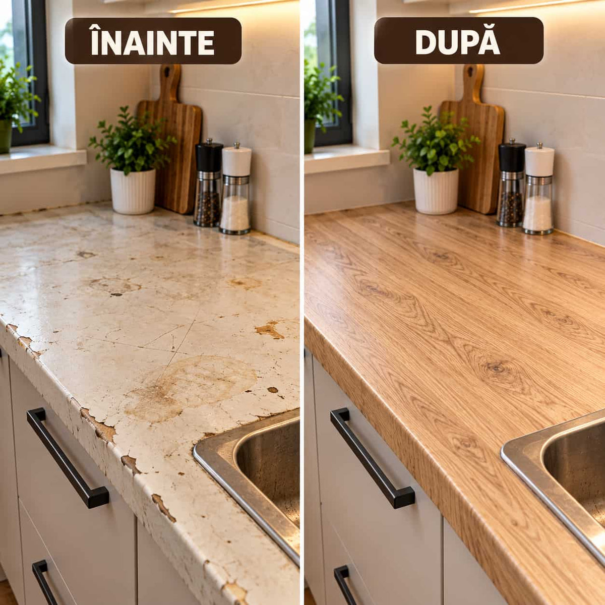 1+1 GRATIS, Folie Autoadezivă cu Aspect de Lemn - WoodFix™ 45cm x 2m
