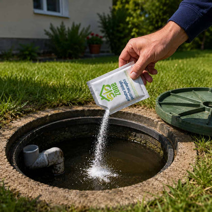 Activator Biologic BioZone™ pentru Fosă Septică – 18 Plicuri x 25 grame, tratament pentru 4 luni